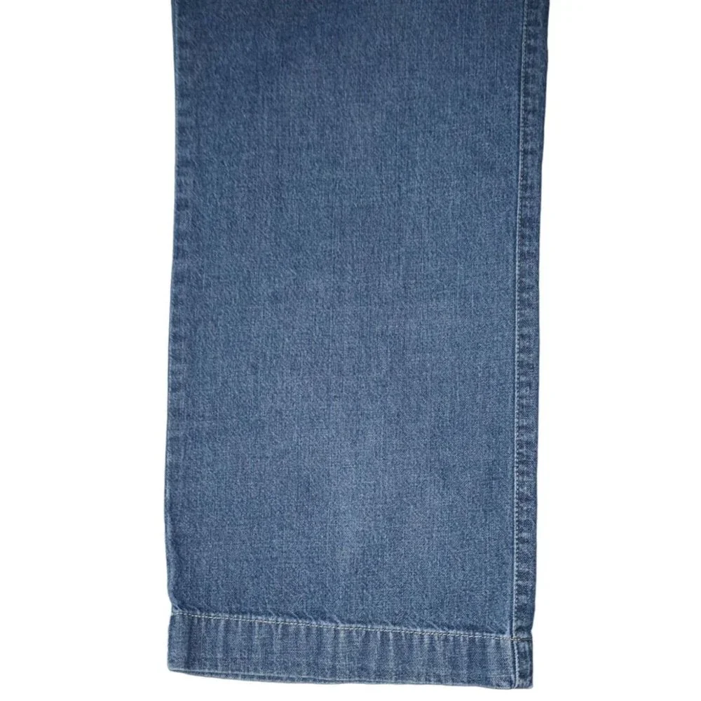 Liz Claiborne Jeans Womens Size 12 Trouser Fit Blue Denim - Picture 11 of 13